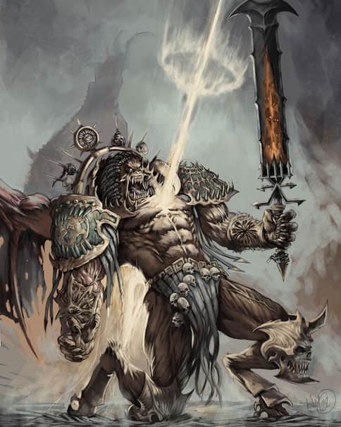 Deamon Angron by William 