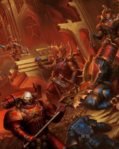 Kharn vs Black Lion by Elijah ArhPriest 