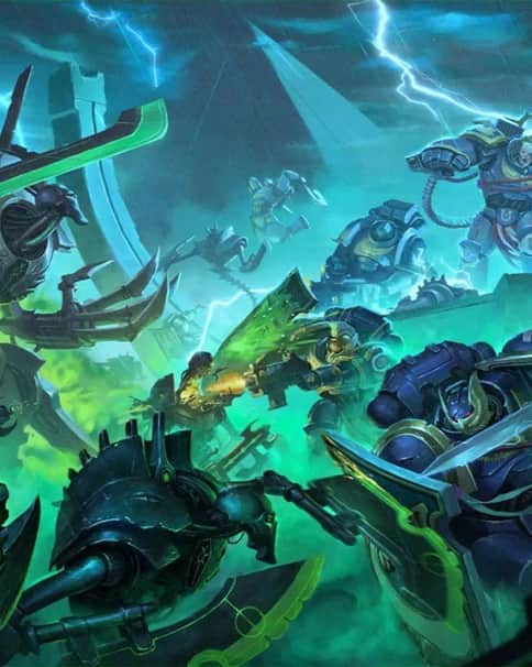 Marneus Calgar and his Honor Guard by Martin Roca 