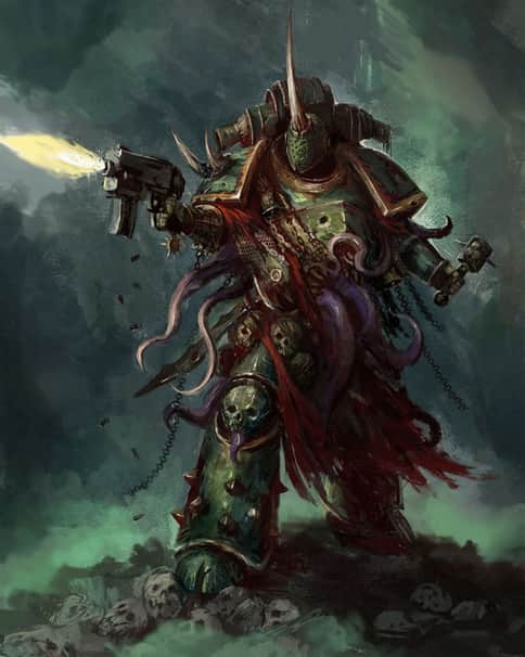 Plague Marine by David Simons 
