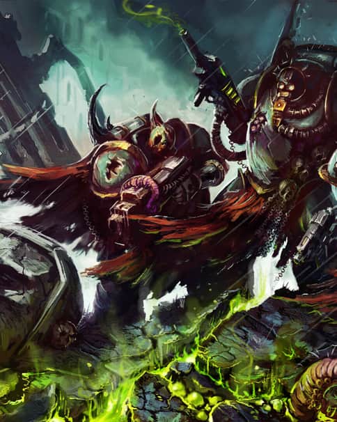 Plague Marines by David Simons 