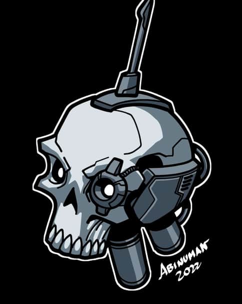 Servo-Skull by Judd Abinuman 