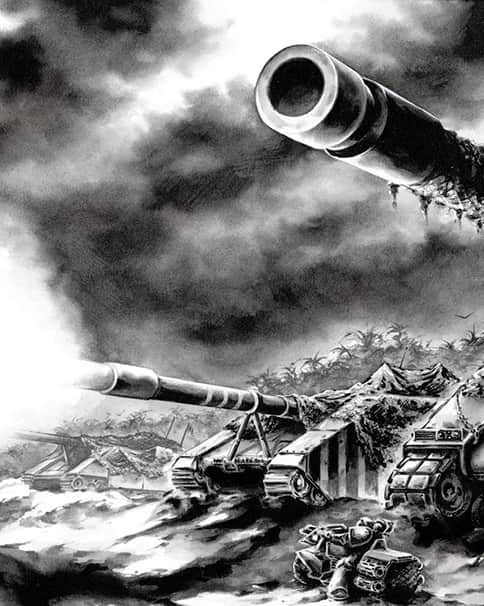 Shadowsword Battery by Mark Gibbons 