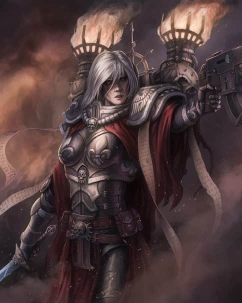 Sister of Battle by Tamás Patkós 
