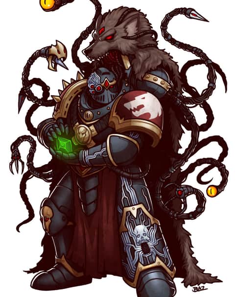 Space Wolf Heretek by Taylor Schmidt 