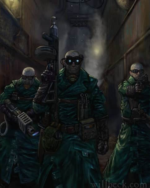 Hive World Gang by Will Beck