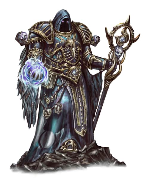 Tzeentch Sorcerer by Tim Remin 