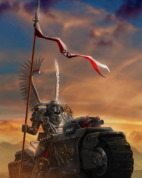 Winged Hussar Super Marine by John Stone 