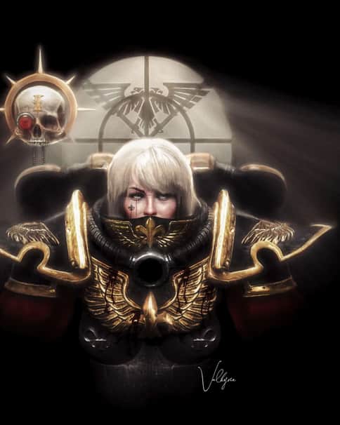 Adepta Sororitas by Alex Valkyrie Adepta Sororitas by Alex Valkyrie