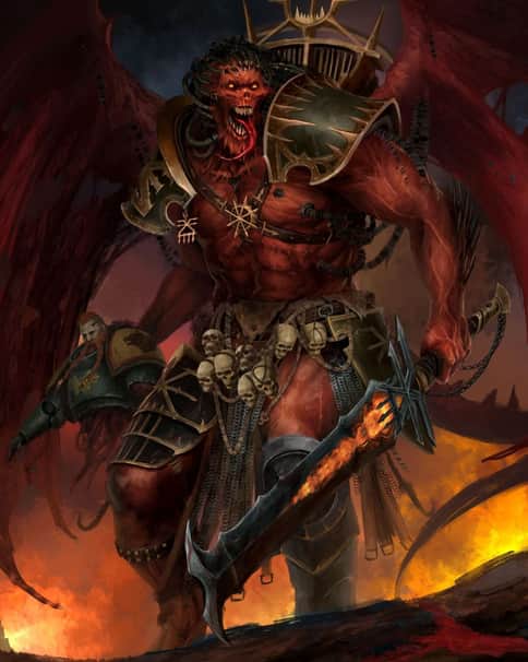 Angron by Serdjek Sholohovshek 