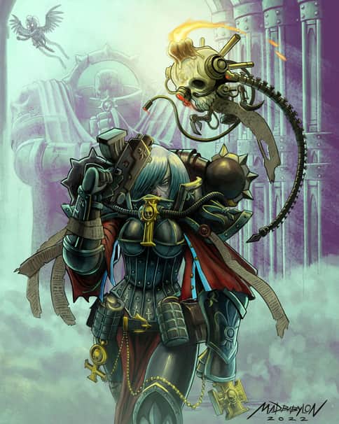 Battle Sister by Cristian García 