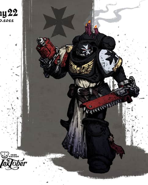 Black Templars by Egor Gafidov 