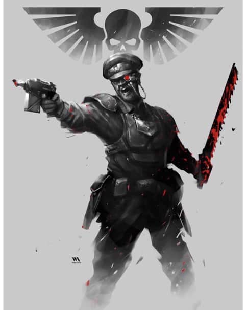Cadian Officer by Huy Dinh