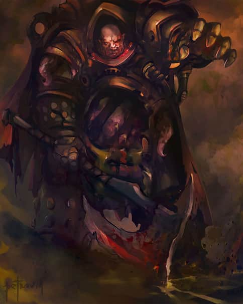 Death Guard Sorcerer by Petrovich 