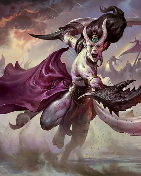 Herald of Slaanesh by Alexander Mokhov 