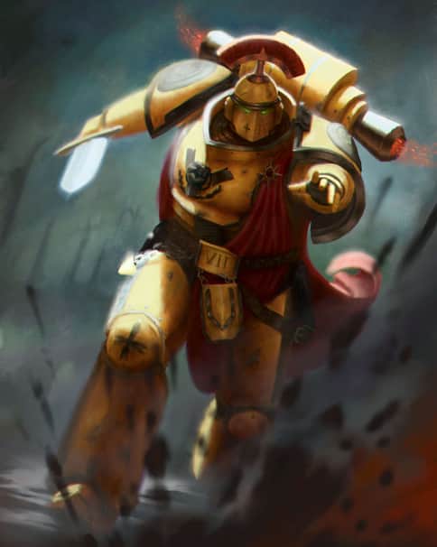 Imperial Fist Praetor by Alex McClelland 