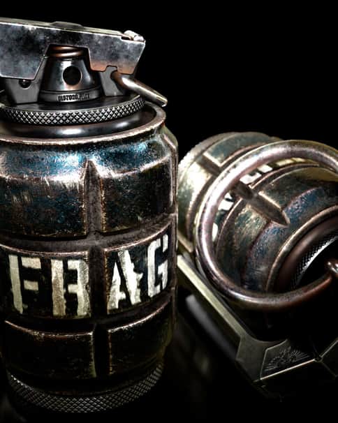 Imperial Frag Grenade by Matthew Stephen