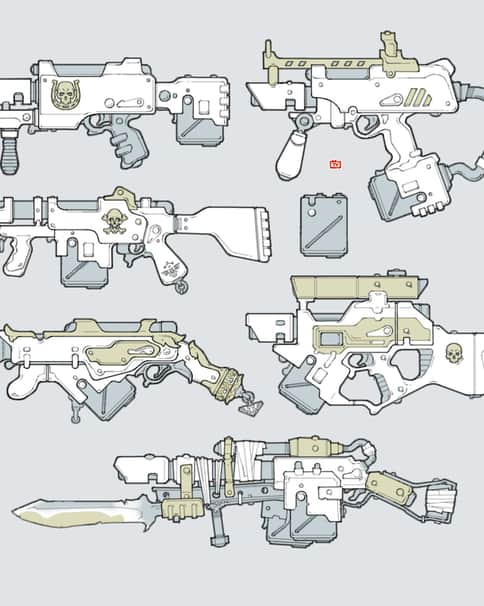 Imperial Lasgun by Ivan Lipatov 