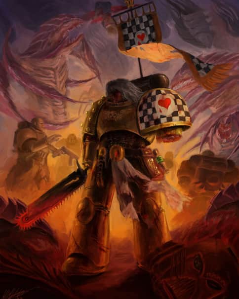 Lamenters vs Tyranids by Carl Michael 