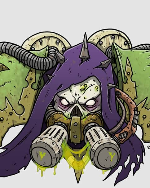 Mortarion by Robert Jones 