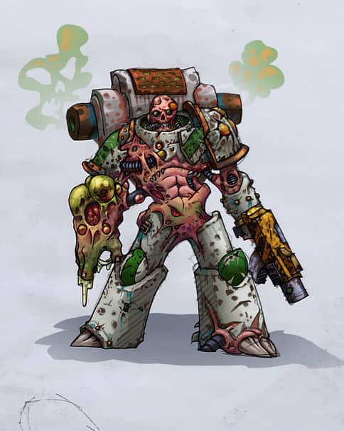 Nurgle Marine by Alexandr Erohov 