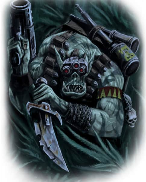 Ork Kommando by Mark William Smith 