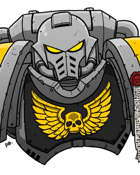 Silver Templars Primaris by Robert Jones 