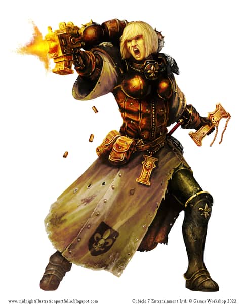 Sister of Battle by Sam Manley 