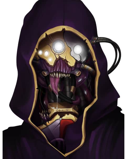 Slaanesh Corrupted Mechanicus by Adam Newton