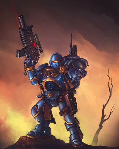 Space Marine by Rokotyansky German 