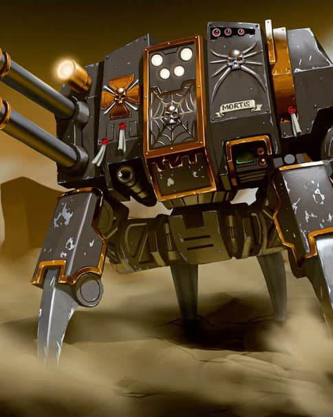 Spider Dreadnought by Boris Tsui 
