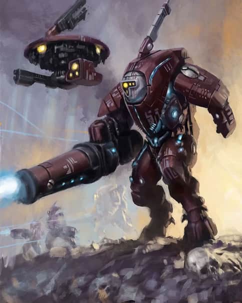 T’au Stealth Team by Mark Holmes 