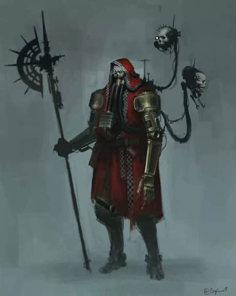 Tech-Priest by Bojler b 