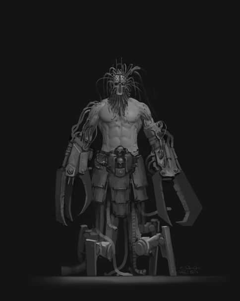 Techno-barbarian by Oscar Obando 
