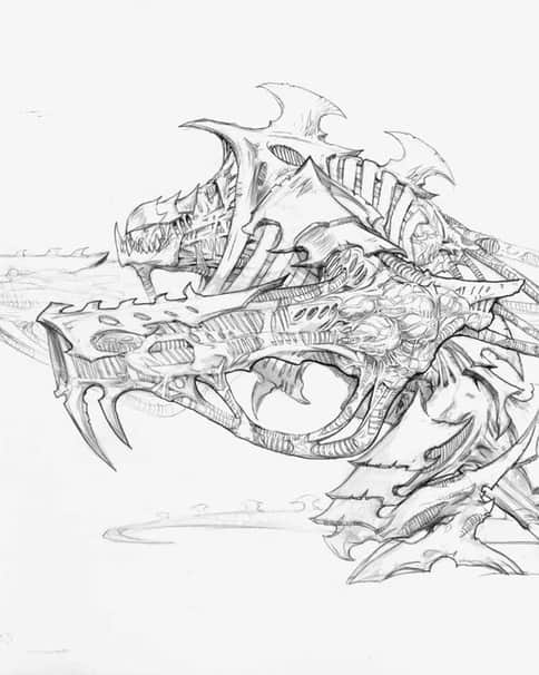 Tyranid by Paul Jeacock Tyranid by Paul Jeacock