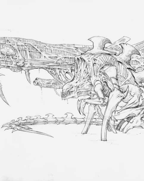 Tyranid by Paul Jeacock Tyranid by Paul Jeacock