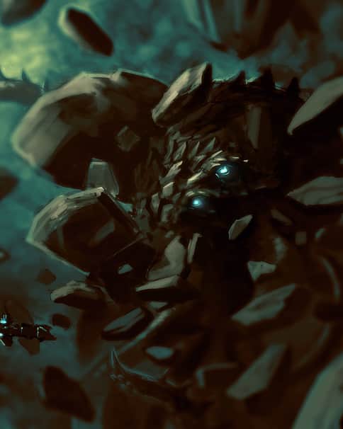 Void Kraken by Edouard Boccard