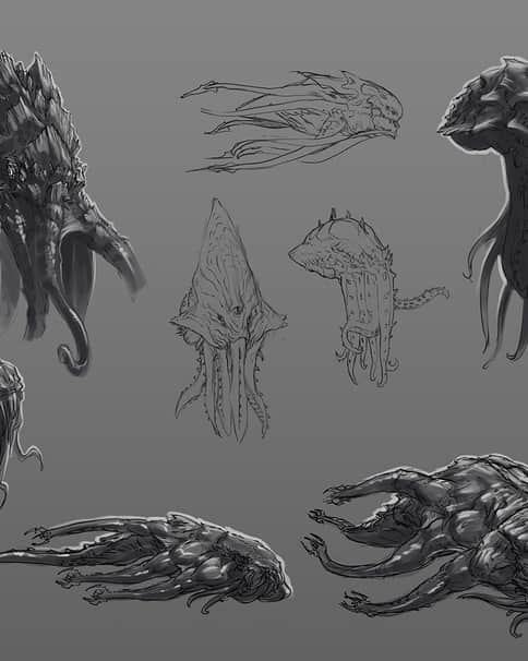 Void Kraken by Edouard Boccard