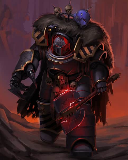 Warsmith Tharrax by Konstantin Void 