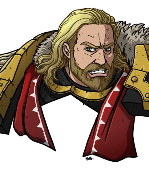 Lion El’Jonson by Robert Jones 