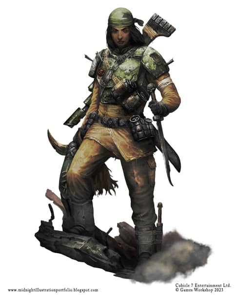The Warrior by Sam Manley 