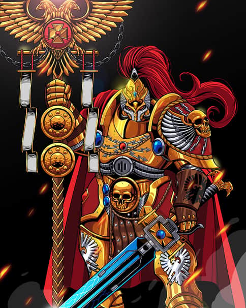 Adeptus Custodes by Aldrin Ajes 