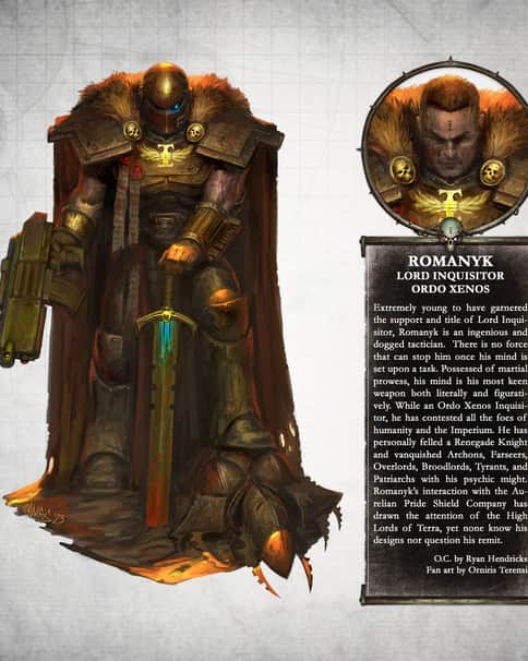 Lord Inquisitor Romanyk by Orniris Terensi 