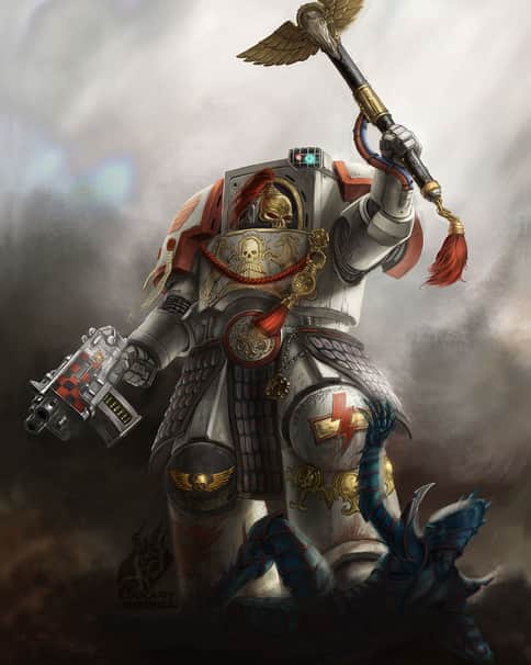 White Scars Chaplain by Inkary 