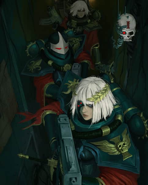 Adeptas Sororitas by Remy Paul 