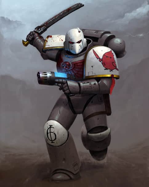 Assorted Space Marines by Wulfric Hilston 