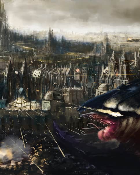 City Under Attack by Damir Šnajder 