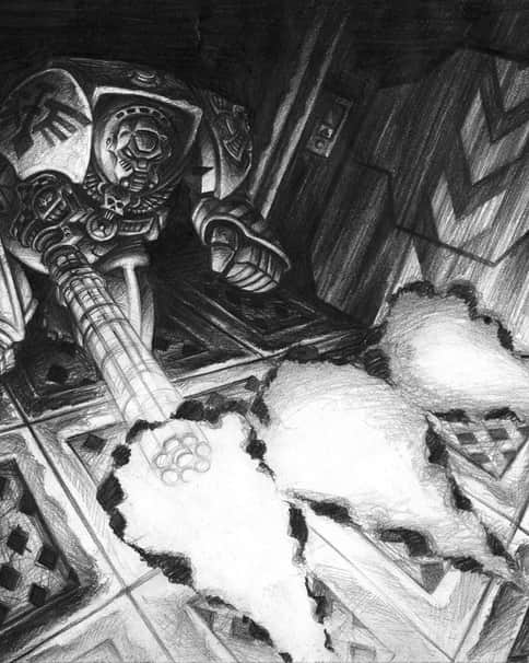 Deathwing Terminator by Mark Gibbons 