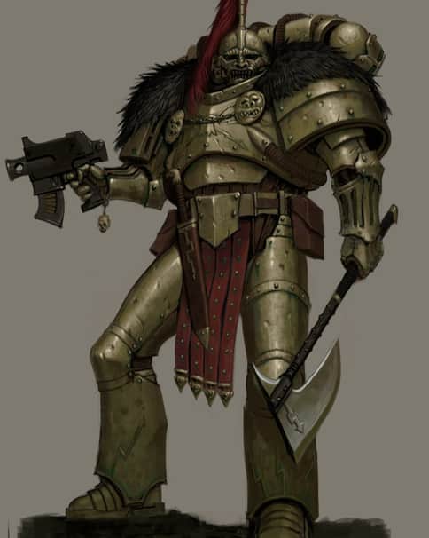 Thunder Warrior Primarch by Wulfric Hilston 