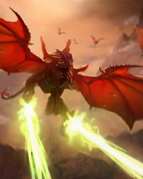 Tyranid Flyers by Brent Minehan 
